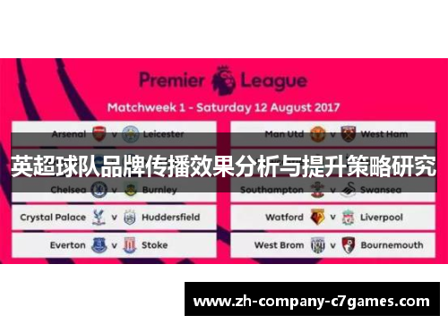 英超球队品牌传播效果分析与提升策略研究